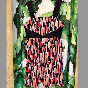 Kensie Watercolor Dress Size M